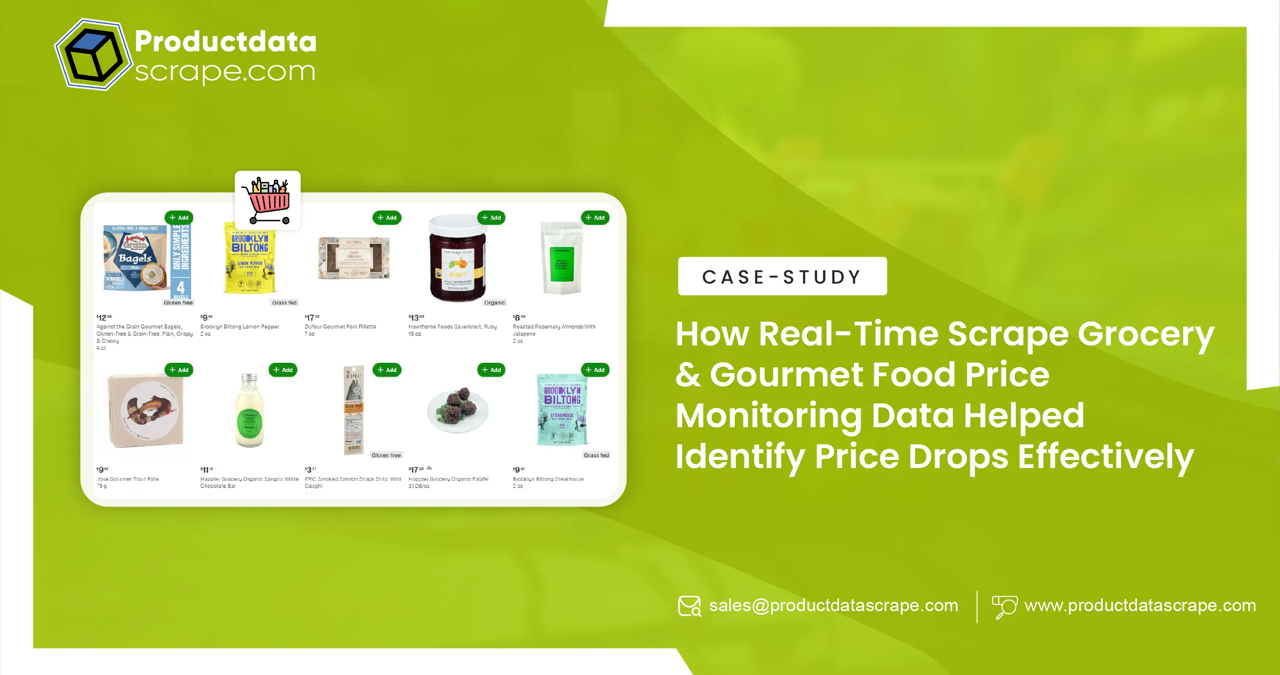 How Real-Time Scrape Grocery & Gourmet Food Price Monitoring Data Helped